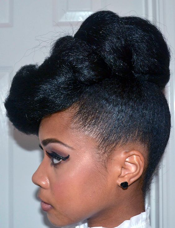 faux updo 3