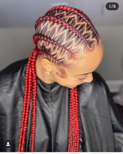 70 Fabulous Ghana Braid Hairstyles for 2020: Stunning Ghana Braids to ...