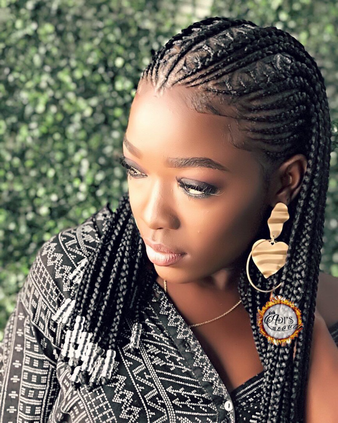 Featured image of post Ghana Braids 2021 Cornrow Styles / Wig can be styled either as side parting or centre part.