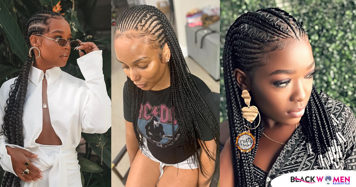 2024 Black Braided Hairstyles for Ladies: 45 Most Trendy Hairstyles