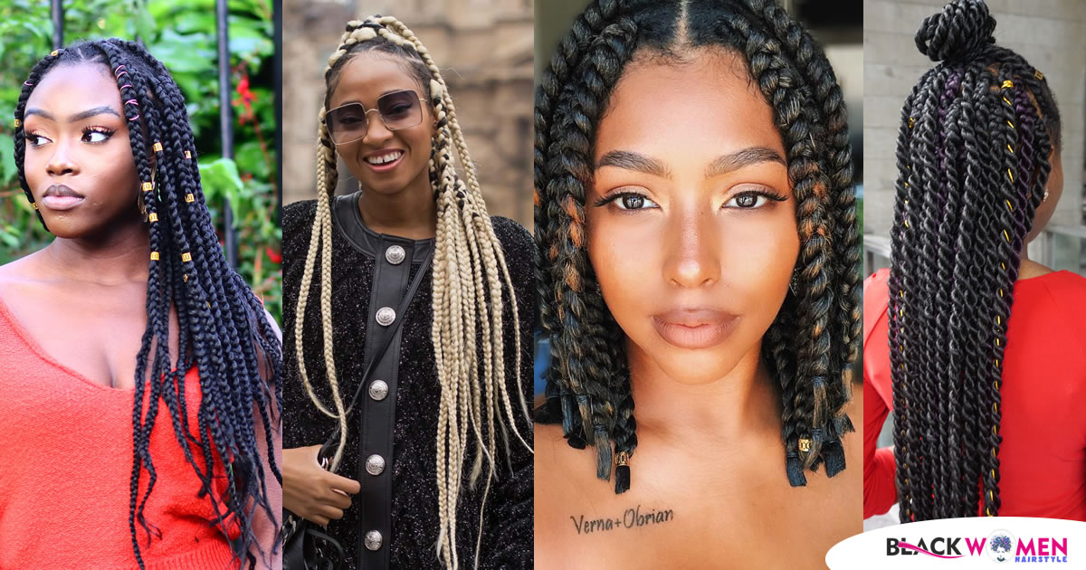 75 Endearing Jumbo Box Braids to Look Fabulous