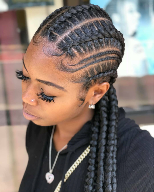 Catchy cornrow