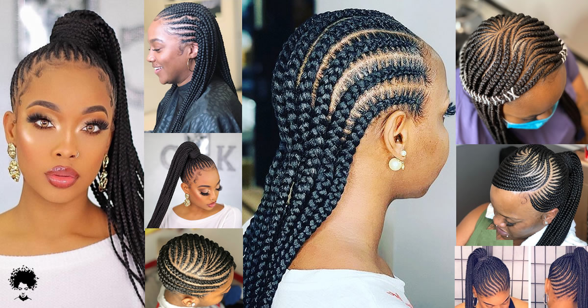 50 Awesome Cornrow Braids Hairstyles That Turn Head In 2021