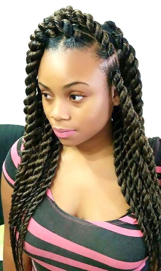 Latest Black Braided Hairstyles 2020 Braided