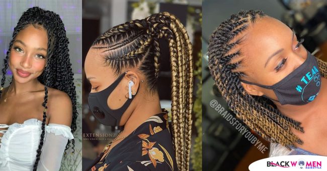 Latest Black Braided Hairstyles 2025 Gorgeous Braided Hairstyles To Try Latest Black Braided Hairstyles 2020 Gorgeous Braided Hairstyles To Try 650x341