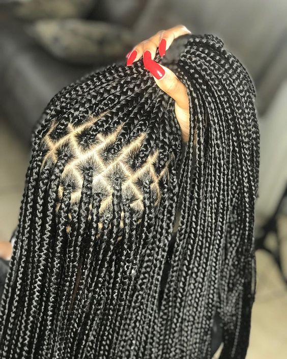 Quanas nstagram profile post are a LADYs BESTFREND June will be available Monday knotlessbraids naturalhair lemonadebraids tribalbraids