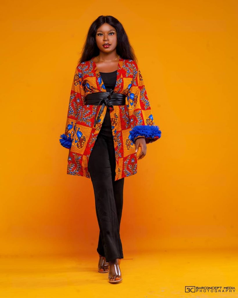 Trending Fashionable and Fabulous Ankara Kimono Jacket Styles for Ladies 20200A 819x1024 1