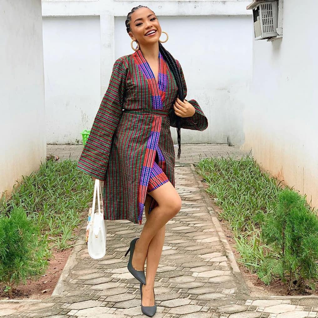 Trending Fashionable and Fabulous Ankara Kimono Jacket Styles for Ladies 20200A4