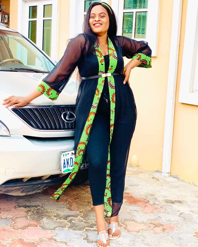 Trending Fashionable and Fabulous Ankara Kimono Jacket Styles for Ladies 20200A8