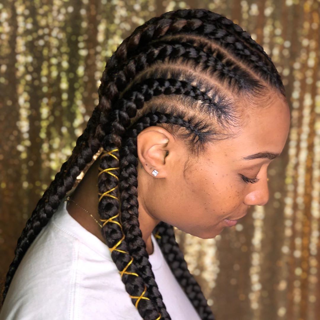 feed in cornrows laiyhoward