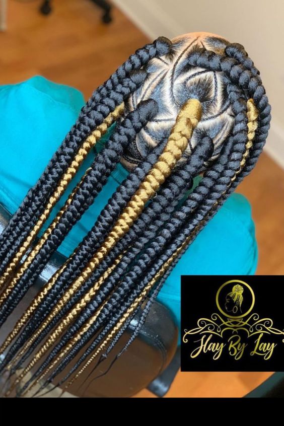 long braided hairstyles for black women
