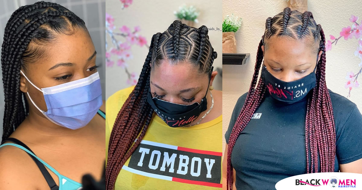 55 Latest Braiding Hairstyles 2024 for Ladies