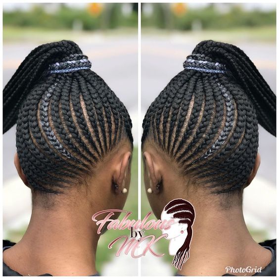 Braid Hairstyles With Weave 2020 Creative Styles to nspire You 4