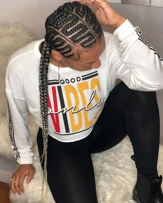 Most Beautiful Cornrow Braids That Turn Heads 5