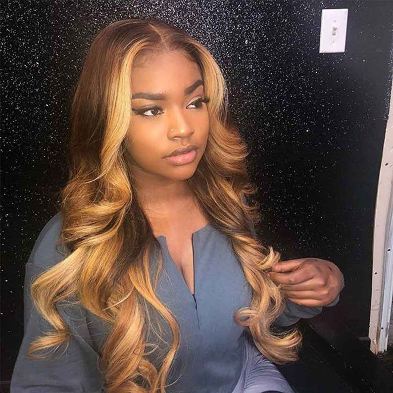 Ombre Lace Human Hair Wig