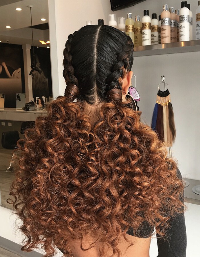 big braids curly hair 700