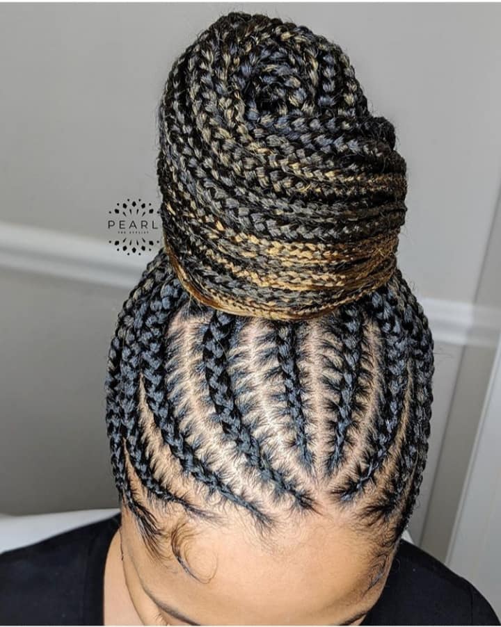 15 PHOTOS CharmingAdmirable Box Braids For Ladies Black Braided Hairstyles 13