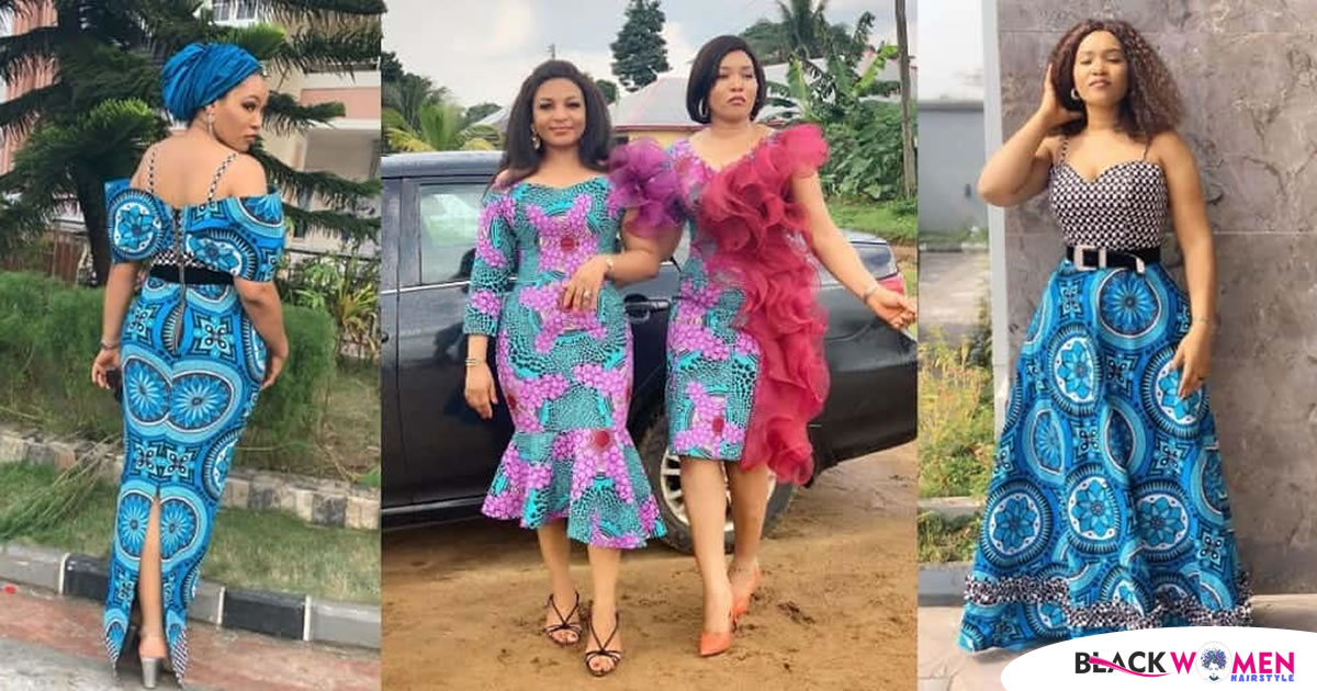 ankara plus size dresses 2018