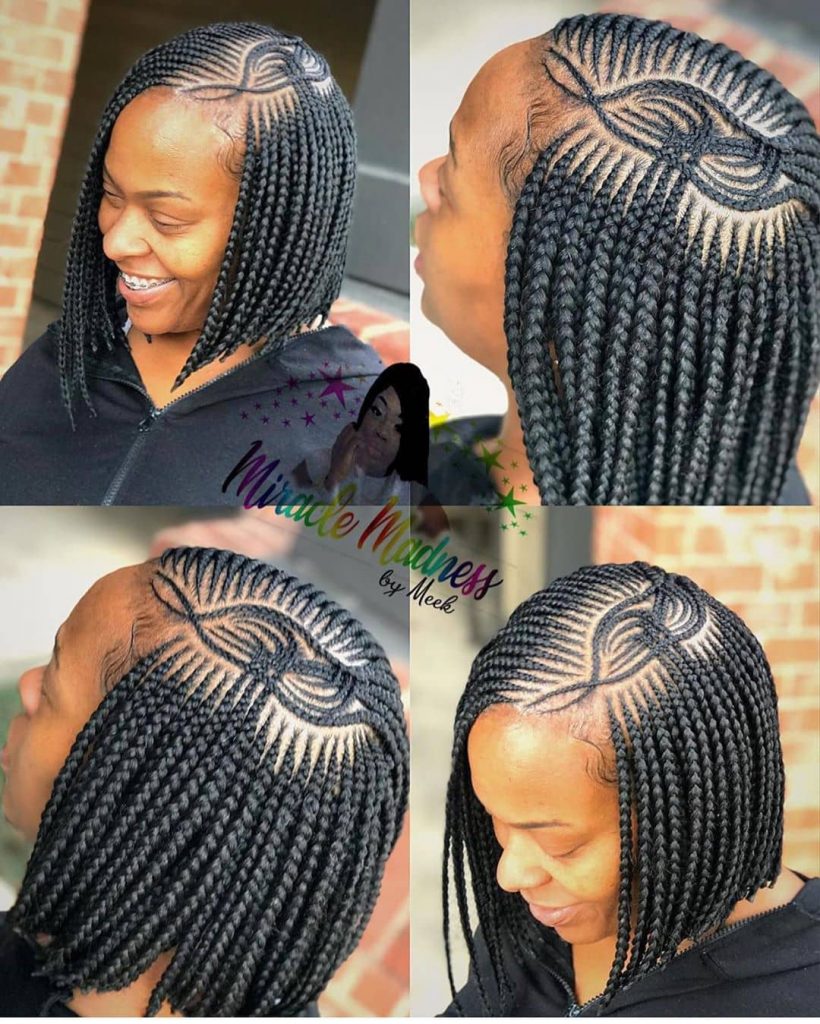 24 Splendid Braid Hairstyles Cornrows African Braided Hairstyles 2020 18 820x1024 1