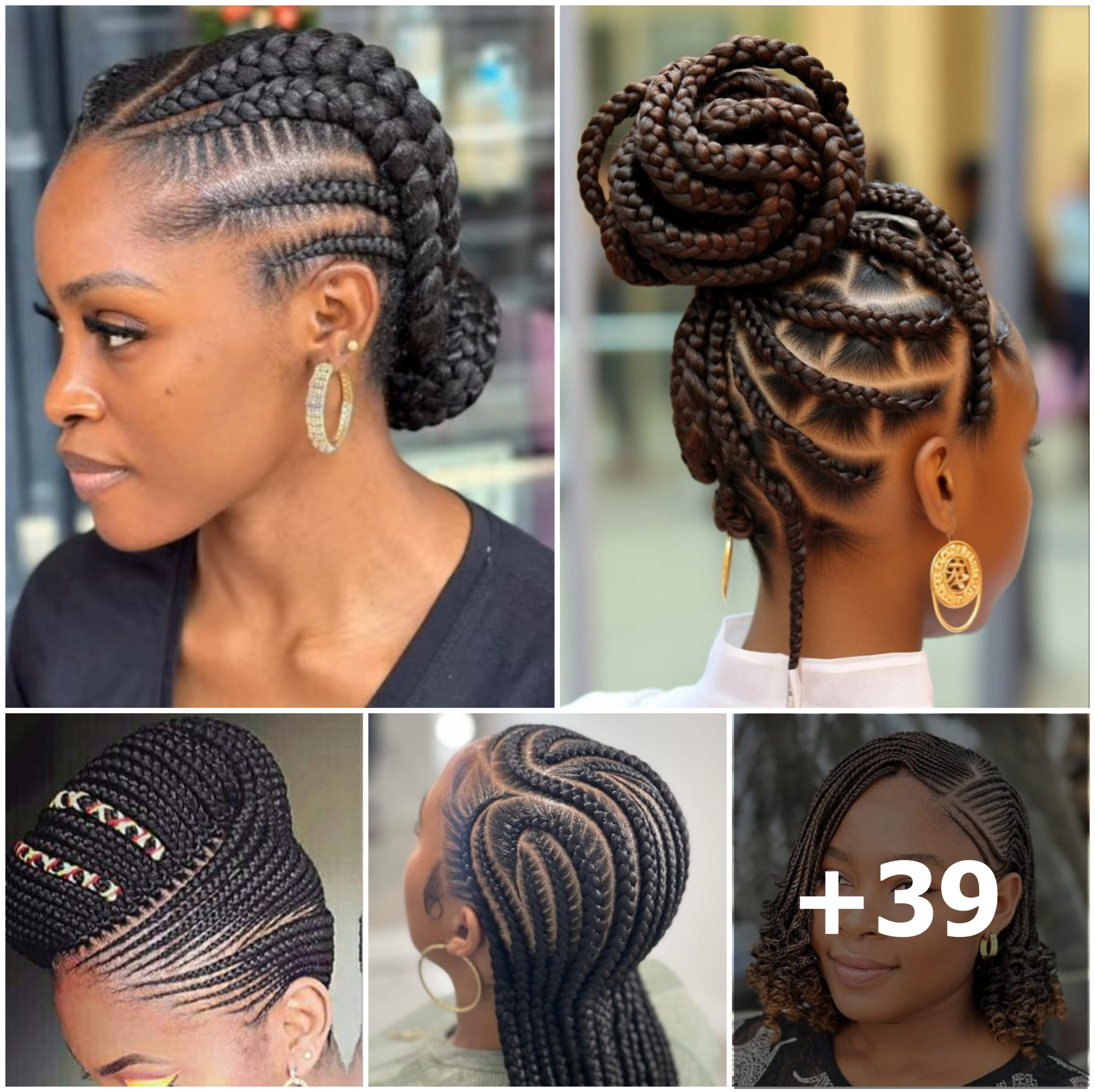 39 PHOTOS: Unique Hair Styling Ideas For Ladies ‎
