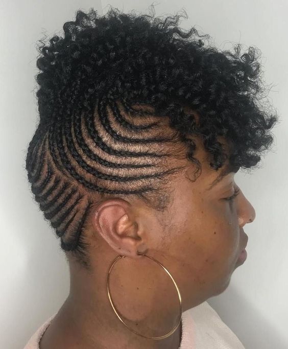 50 breathtaking hairstyles for short natural hair Hair Adviser 50 unique natural hairstyles for short hair adviser breathtaking Hair hairstyles natural short