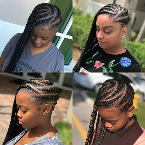 55040418 feed in braids