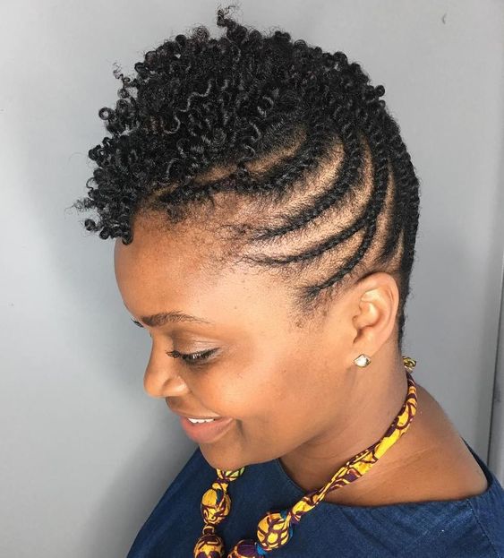 75 Most nspiring Natural Hairstyles for Short Hair 2