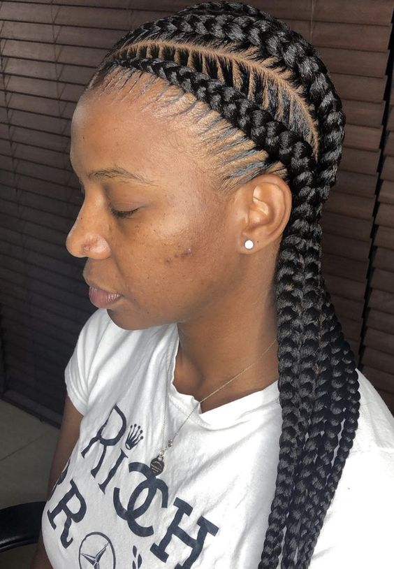 Best Ghana Braids Hairstyles 2021 hairstyleforblackwomen.net 3