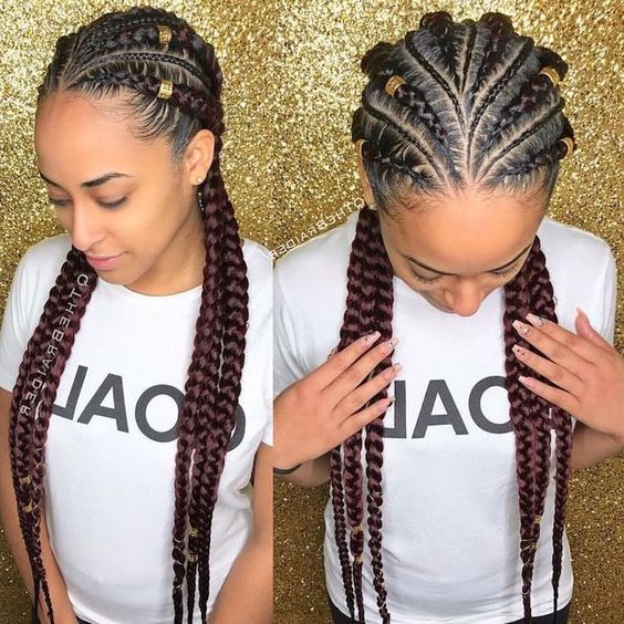 Best Ghana Braids Hairstyles 2021 hairstyleforblackwomen.net 585