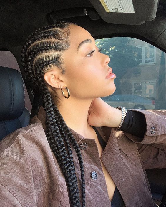 Best Ghana Braids Hairstyles 2021 hairstyleforblackwomen.net 888