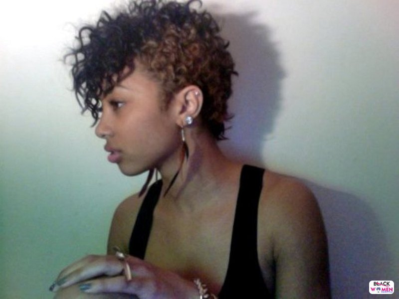 Curly Short hairstyles for black women