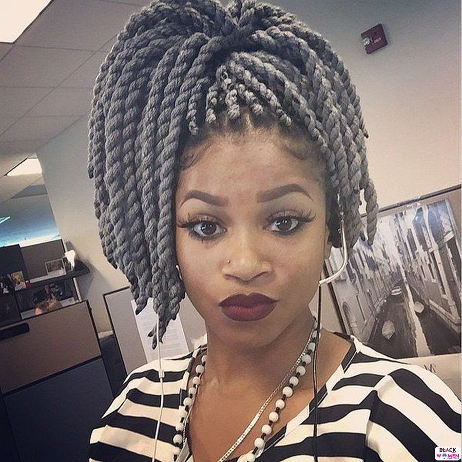 Cute yarn braids styles 3