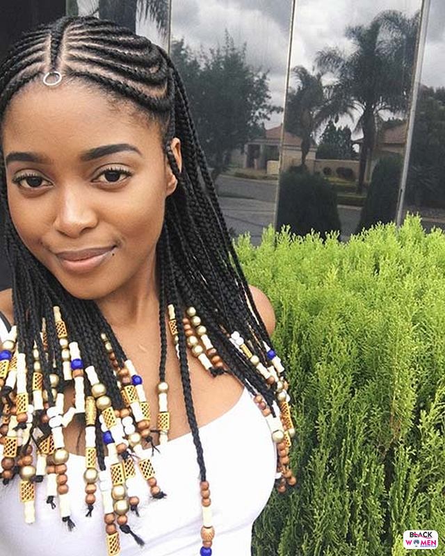 Fulani Inspired Braids