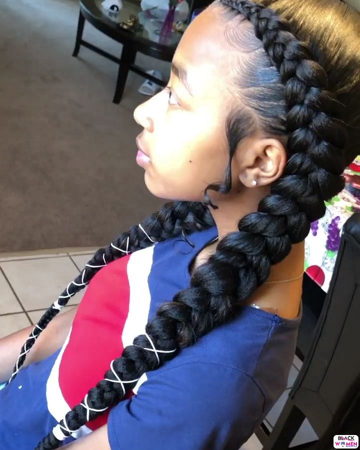 Ghana Weaving Goddness Braid French Braid 002