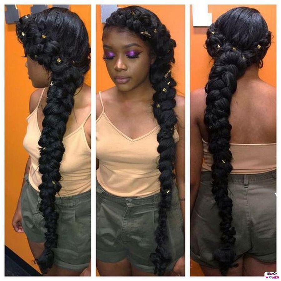 Ghana Weaving Goddness Braid French Braid 005