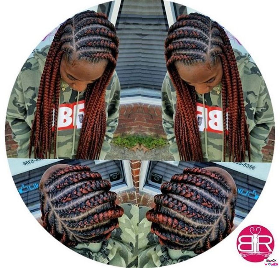 Ghana Weaving Goddness Braid French Braid 009