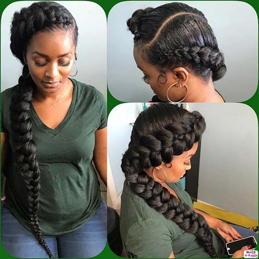 Ghana Weaving Goddness Braid French Braid 013