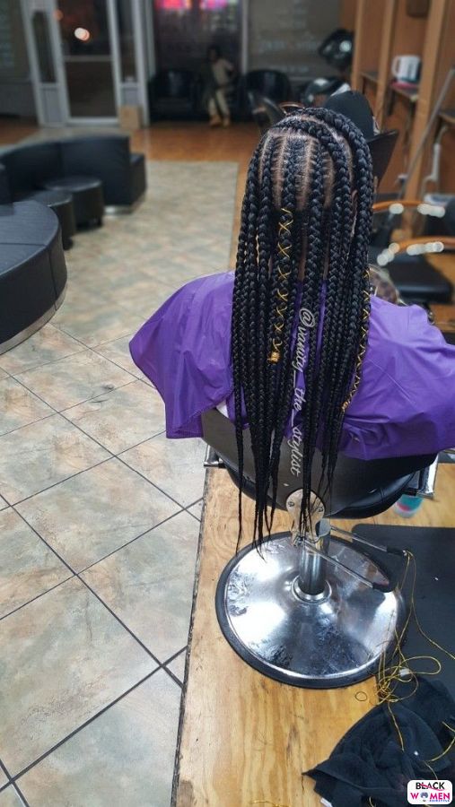 Ghana Weaving Goddness Braid French Braid 017