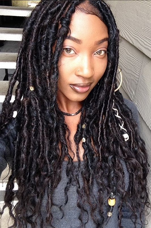 Goddess Locs nspiration 23 Beautiful Black Women Who Will Make You Want Goddess Locs