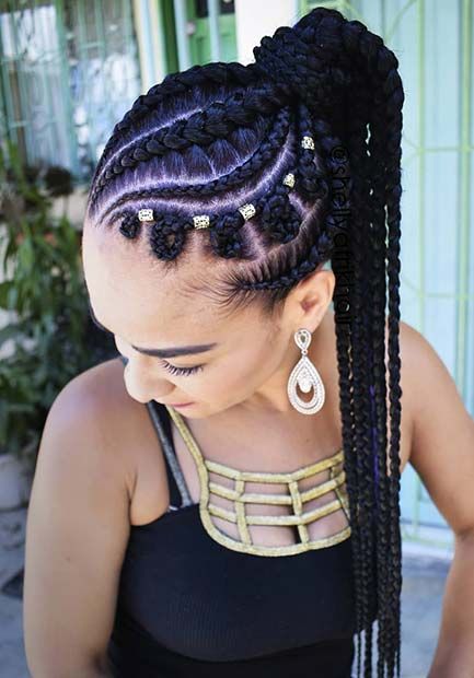 Latest Ghana Weaving hairstyleforblackwomen.net 303