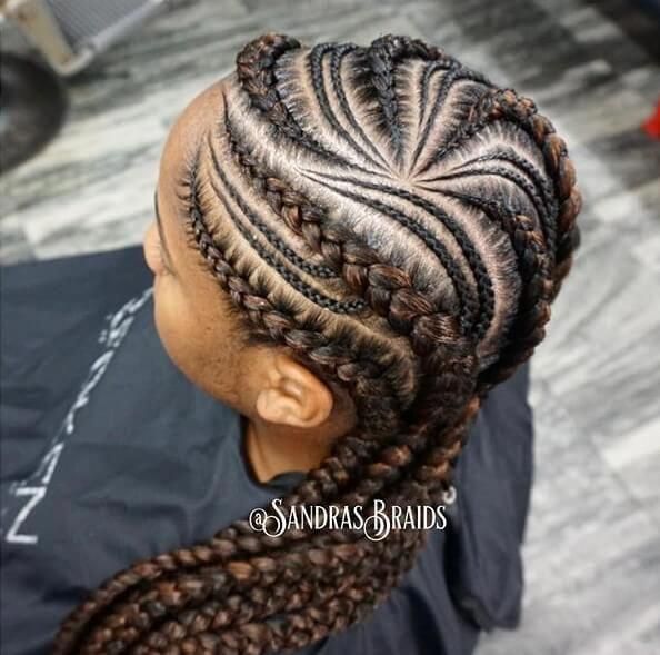 Stunningly Cute Ghanaian Braids Styles For 2021