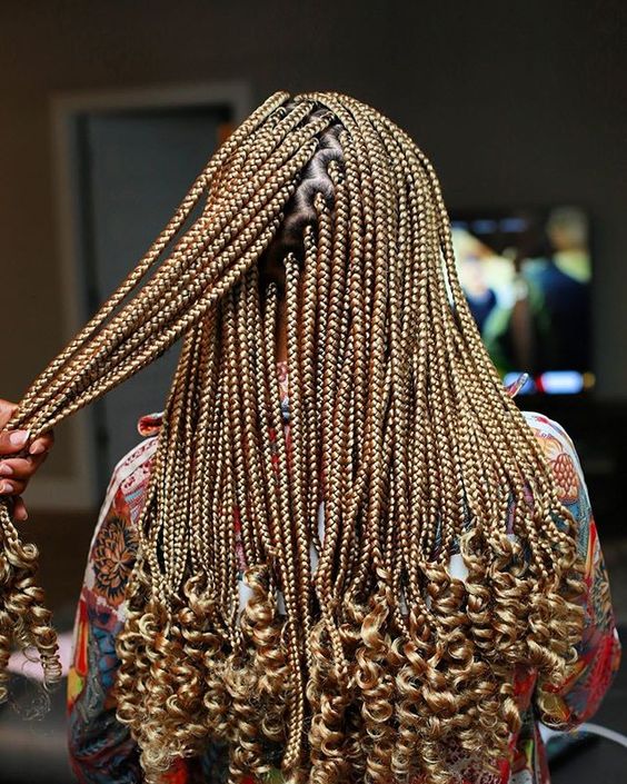 Long Braids Box Braids