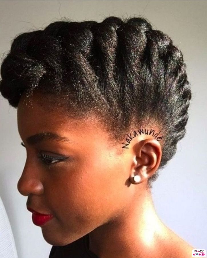 Natural Hair Updos 002