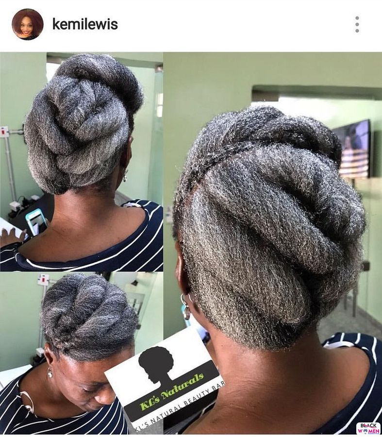 Natural Hair Updos 006