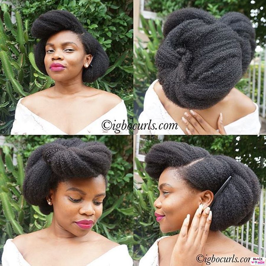 Natural Hair Updos 009