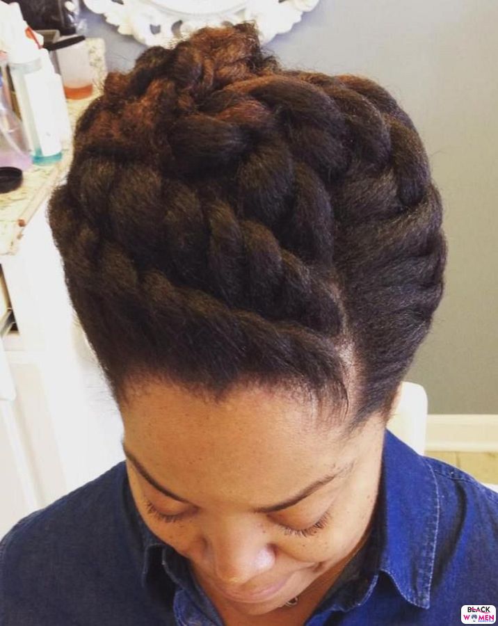 Natural Hair Updos 010