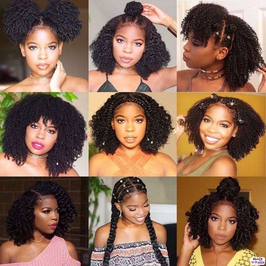 Natural Hair Updos 023