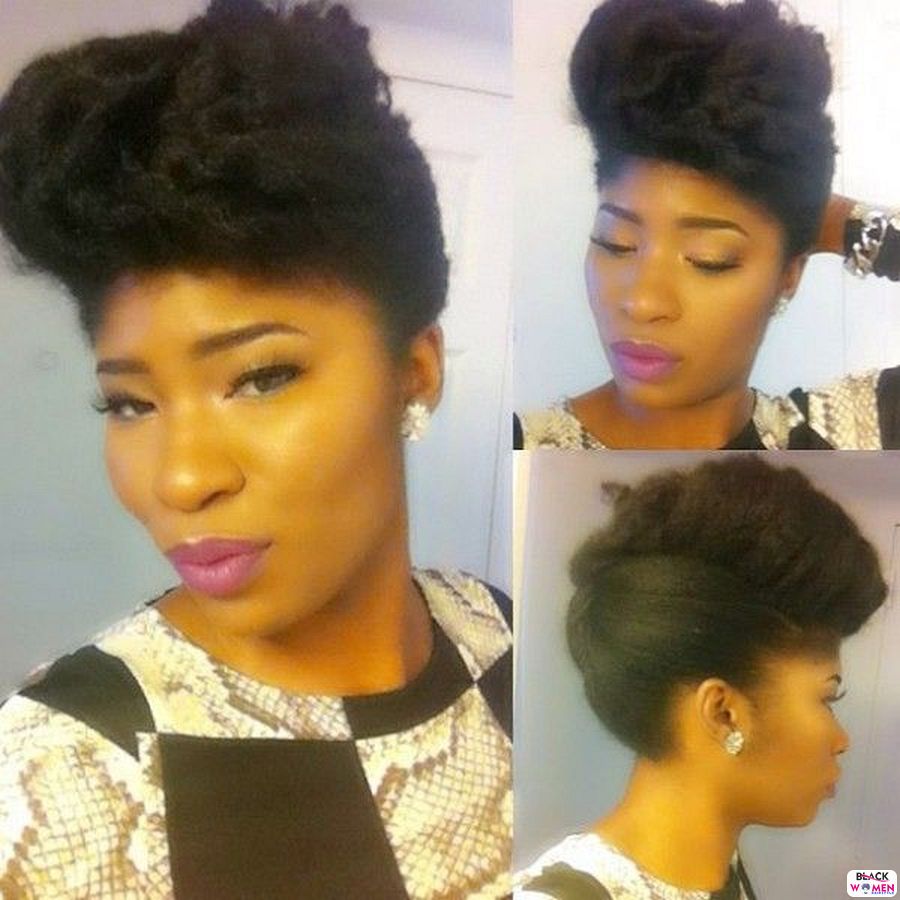 Natural Hair Updos 031