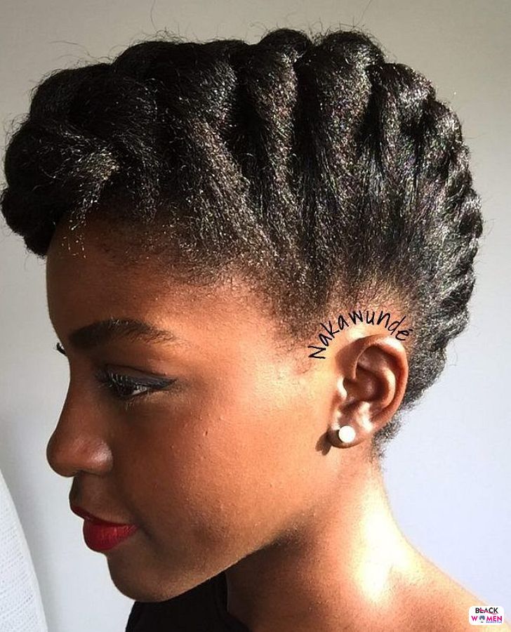 Natural hairstyles for black women 020