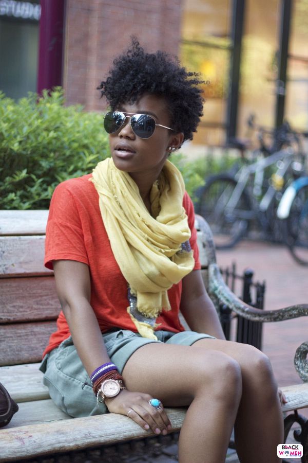 Natural hairstyles for black women 035